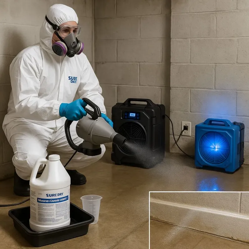 Sanitization and Odor Removal process in Leon Valley, TX